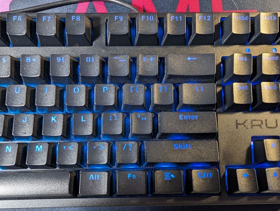 Klawiatura mechaniczna KRUX ATAX PRO RGB TKL (Outemu Blue)