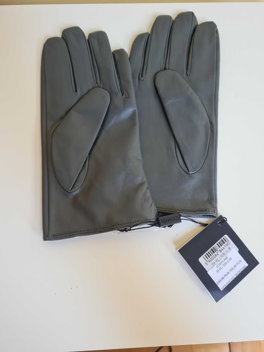 Wittchen Rękawiczki Szare, Skóra Owcza 100%