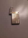 Isqueiro de luxo St. Dupont em Prata e Ouro - Made in Paris
