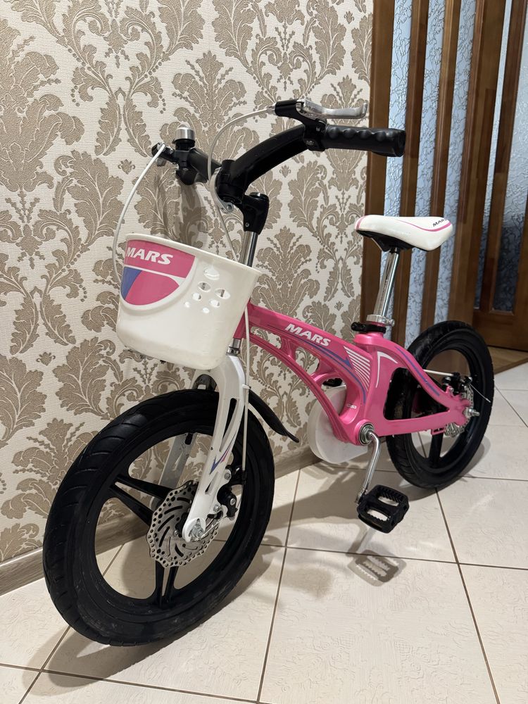 Велосипед Mars Magnesium Royal Bike 16” Рожевий
