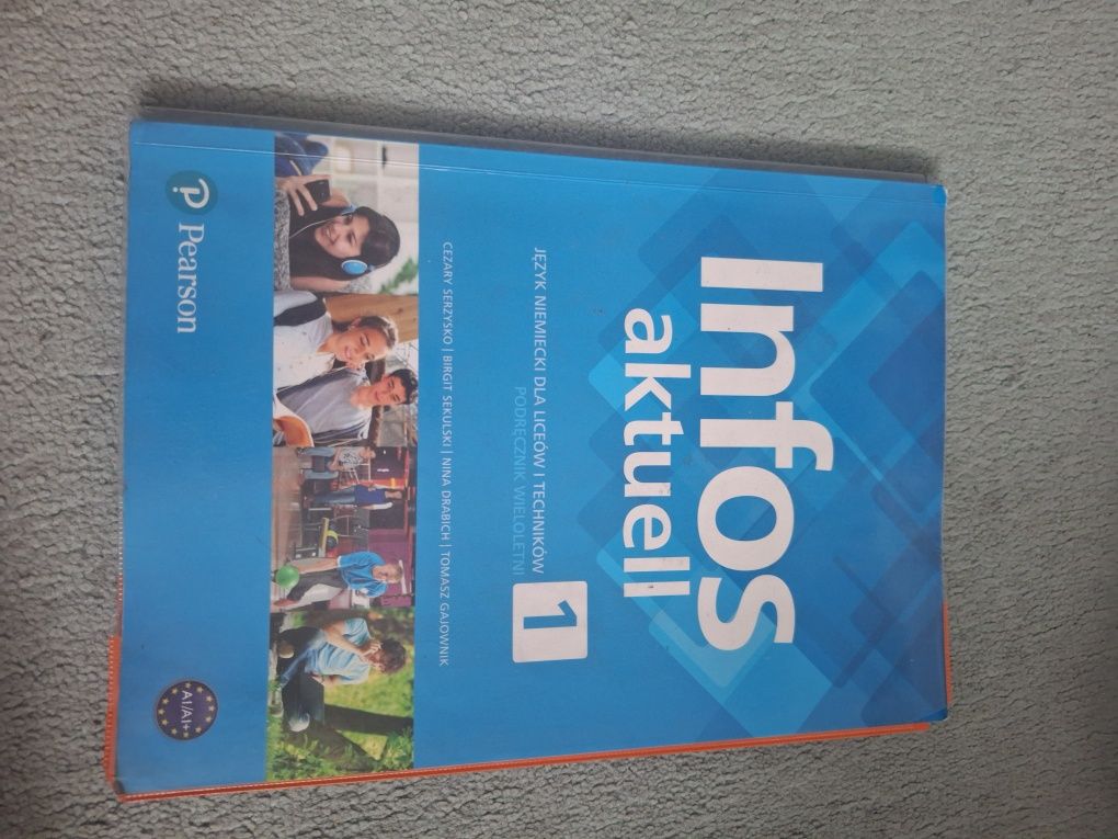 Książka język niemiecki 1 klasa technikum