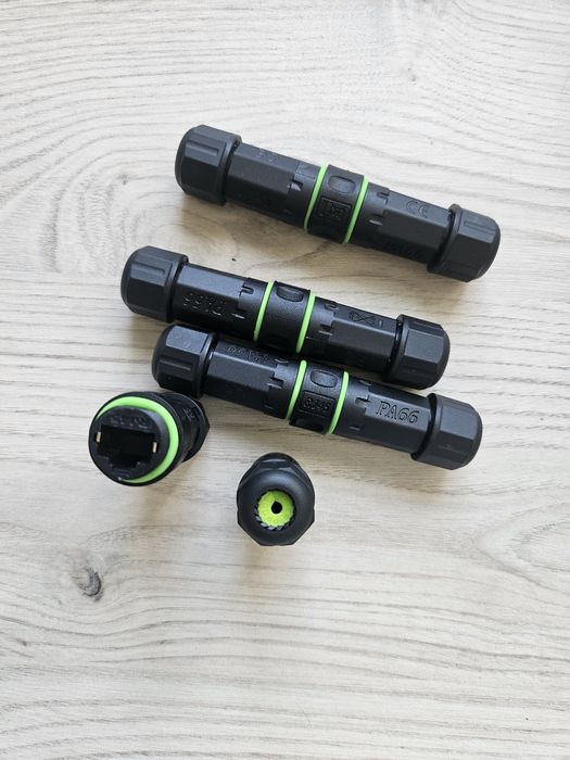 З'єднувач витої пари , rg 45, муфта екранована