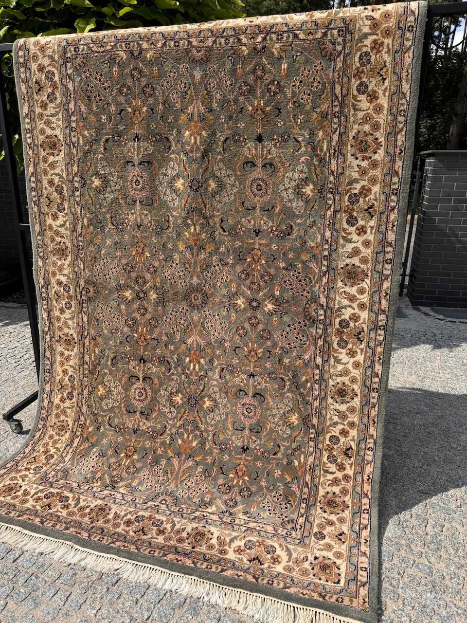 Dywan kaszmirowy r.tkany perski Indo Keshan 300x200 galeria 14 tyś