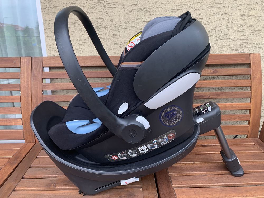 Fotelik nosidełko Cybex Aton M i-Size + Base M gold Isofix