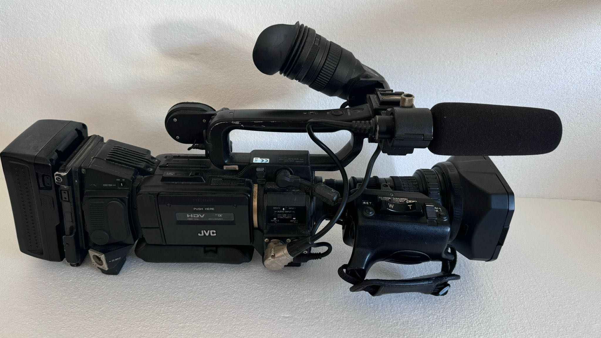 Lente ZOOM , lente jvc  ótima para lives, lente para broadcast.