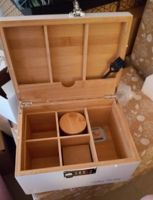 Bambusowe skrzynka
