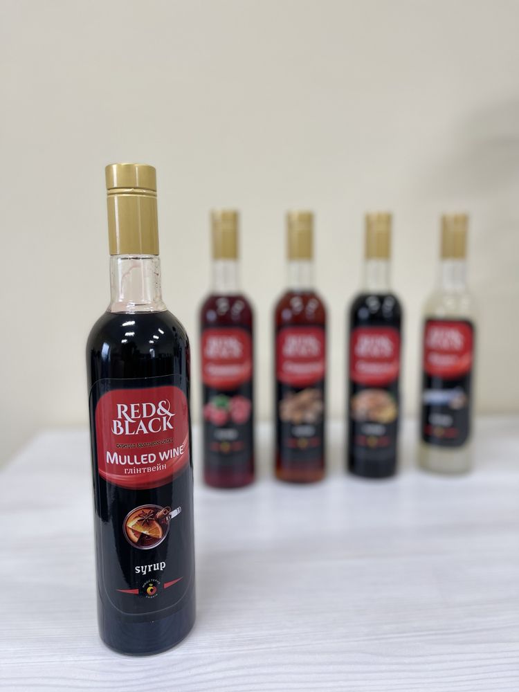 Сиропи Red&Black 0,7 л (0,9 кг)