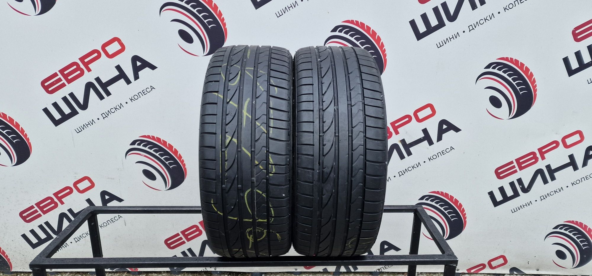 Літо 245/45/R18 6.7 мм 2шт Bridgestone Potenza Колеса Шини Склад