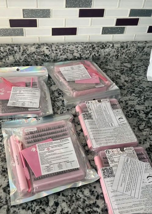 Накладні вії пучки