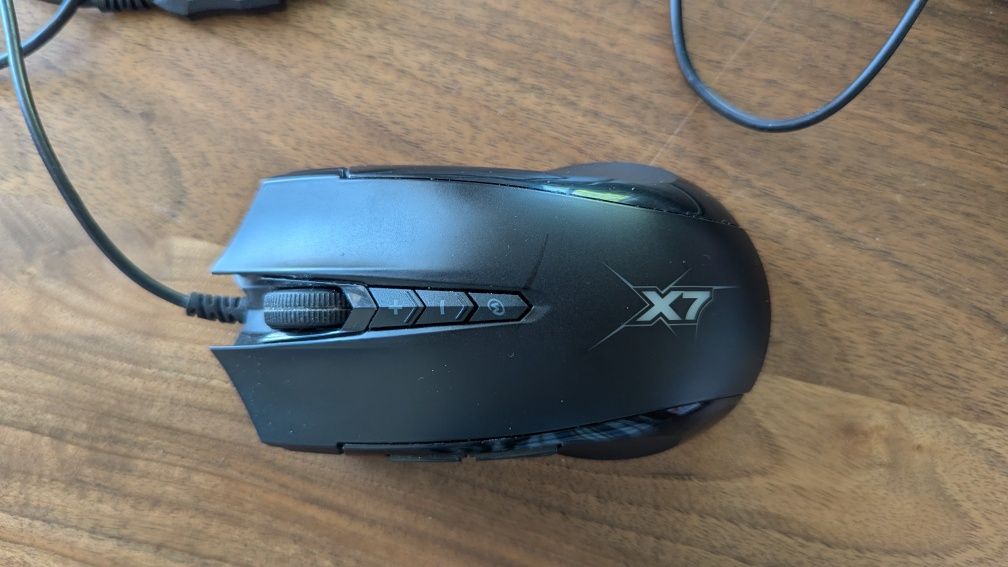 Мишка ігрова A4Tech X89 USB Black
