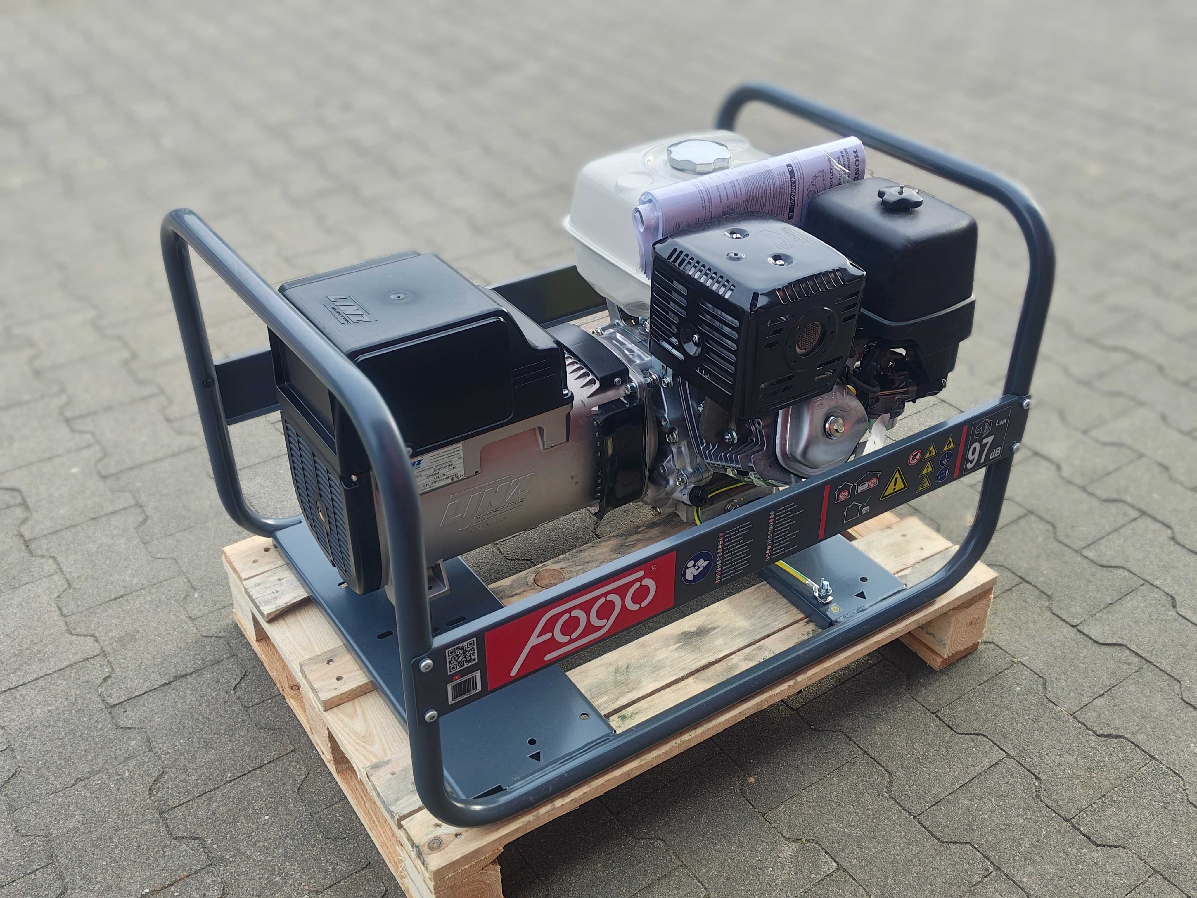 Fogo FH7001 R Agregat Generator AVR 1 Faza od Ręki ! Honda Pramac