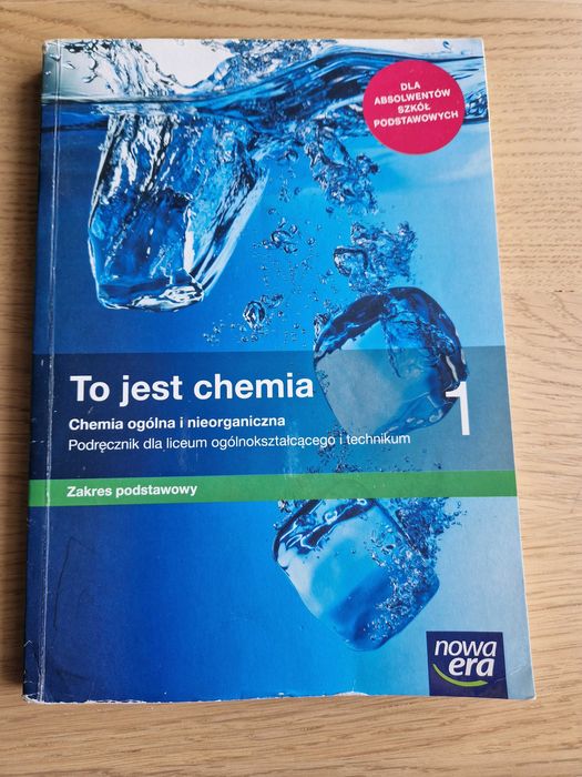 To jest chemia kl. 1 - podręcznik, zakres podstawowy