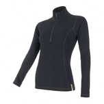 Damska bluza termoaktywna z suwakiem Sensor Merino Active roz. M