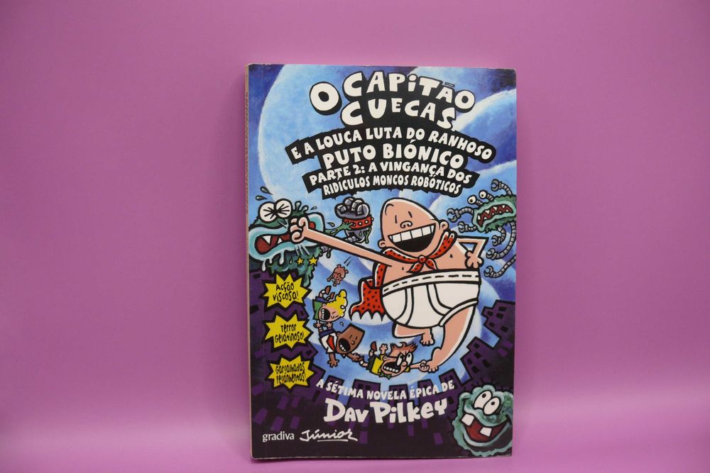 Livros Capitão Cuecas