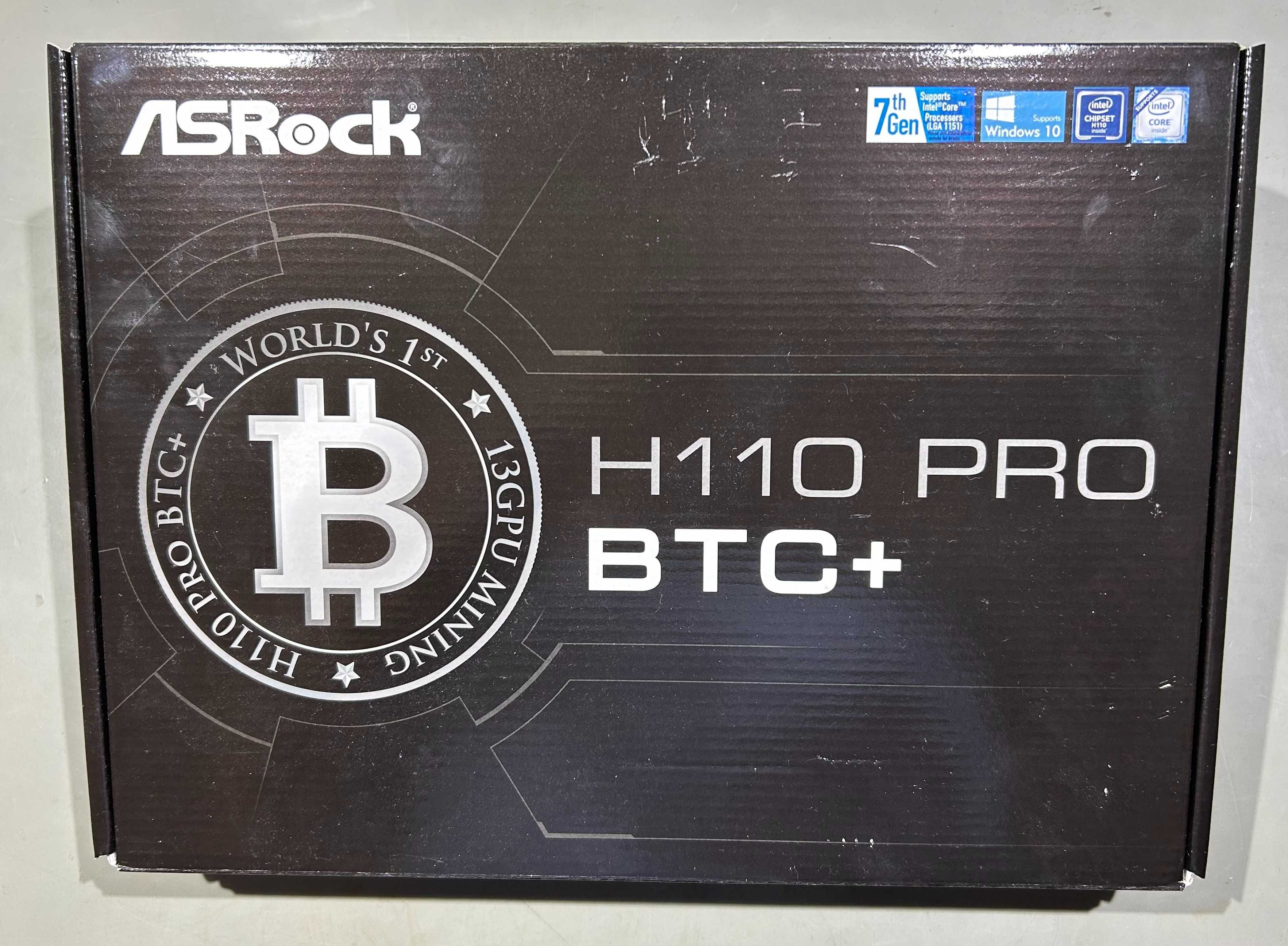Płyta główna ASRock H110 PRO BTC+ CPU i5-6500/120GB/8GB