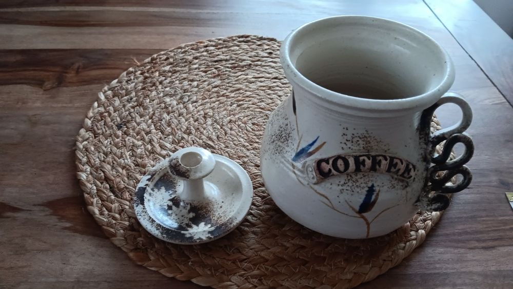 Vintage, pojemnik na kawę