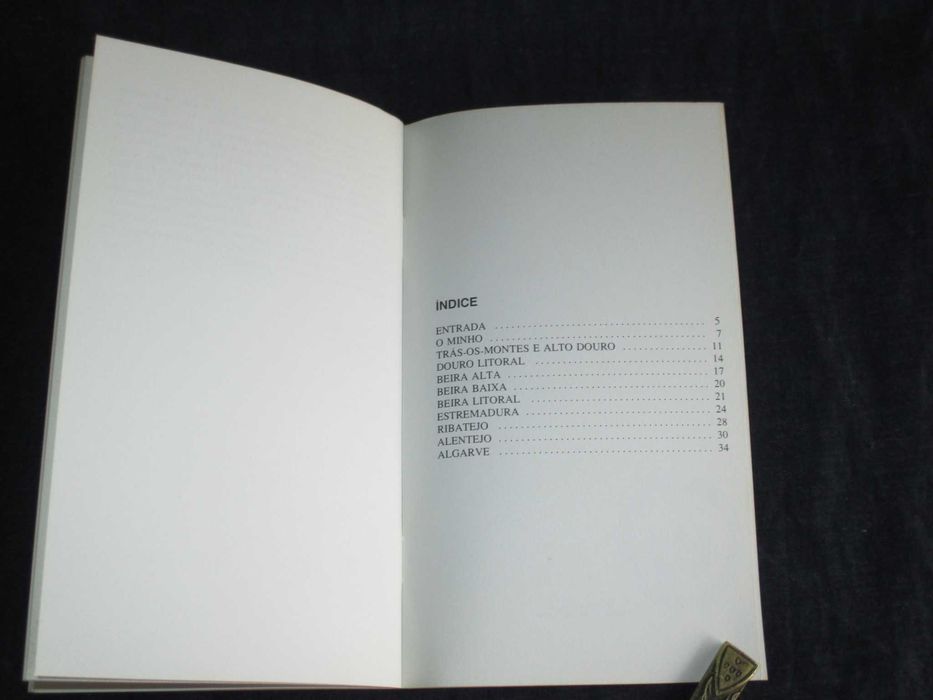 Livro Pequeno Roteiro Gastronómico Portugal Francisco Hipólito Raposo