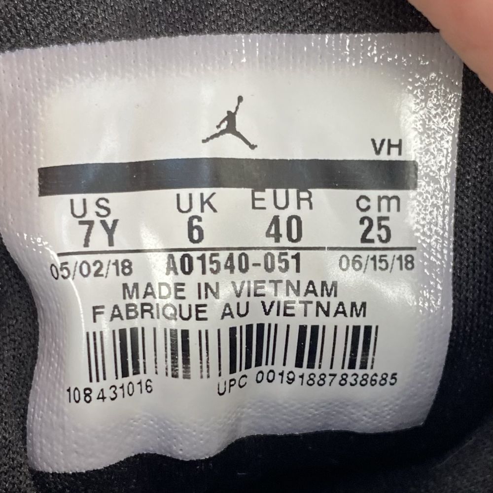 Кросівки Air Jordan DNA Black Розмір 40 25 см Оригінал A01540-051