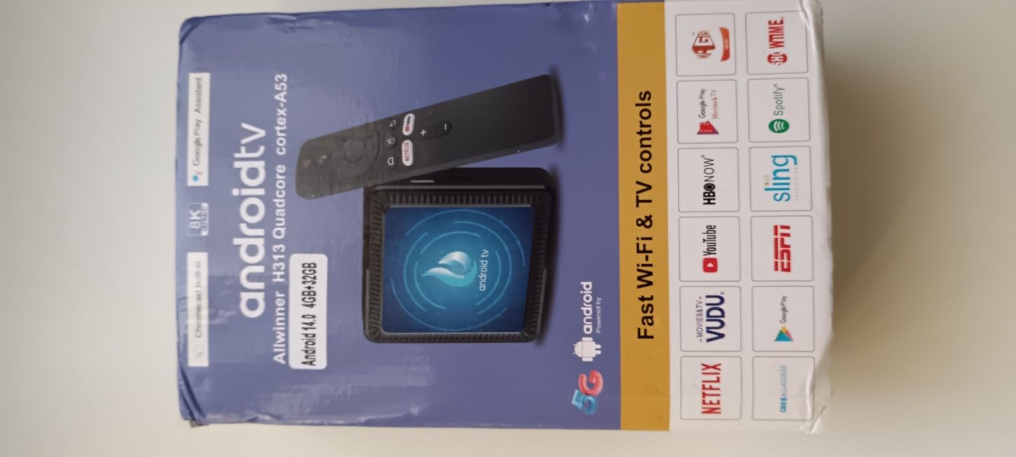 Box android TV Nova 4gb 32gb