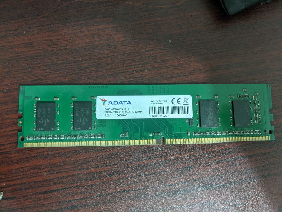 Memória RAM Adata DDR4 4GB Desktop – Usada