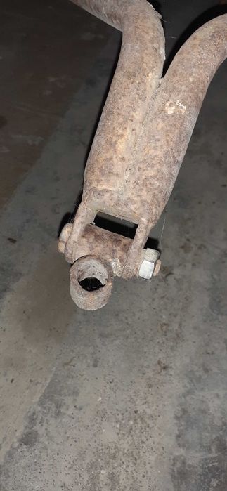 Reboque de motorizada antigo