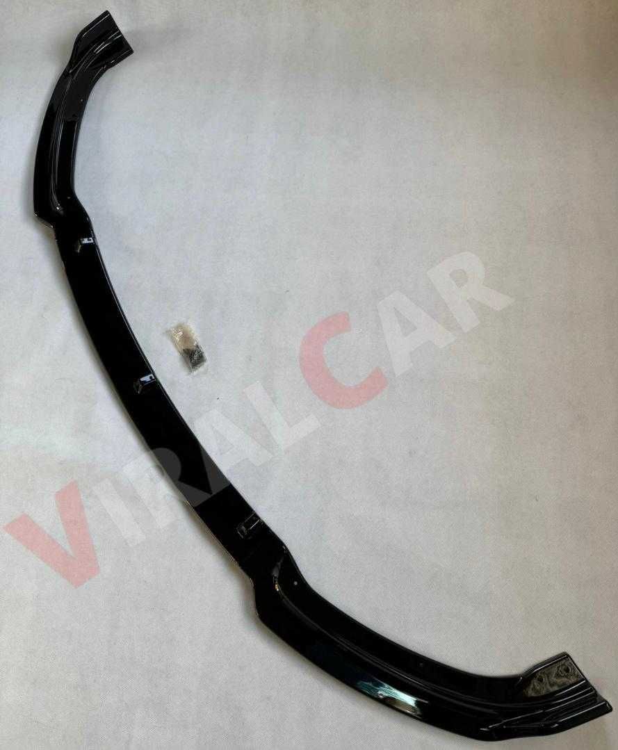 Dokładka Zderzaka Splitter BMW F30 F31 CZARNY POŁYSK / CARBON