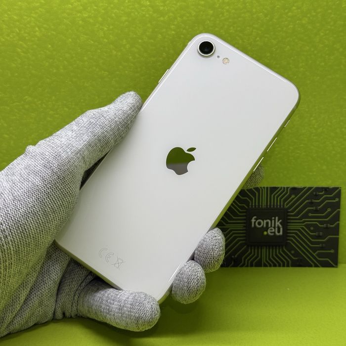 SKLEPFONIK • iPhone SE (2022) 64GB 5G biały bateria 100% JAK NOWY FV23