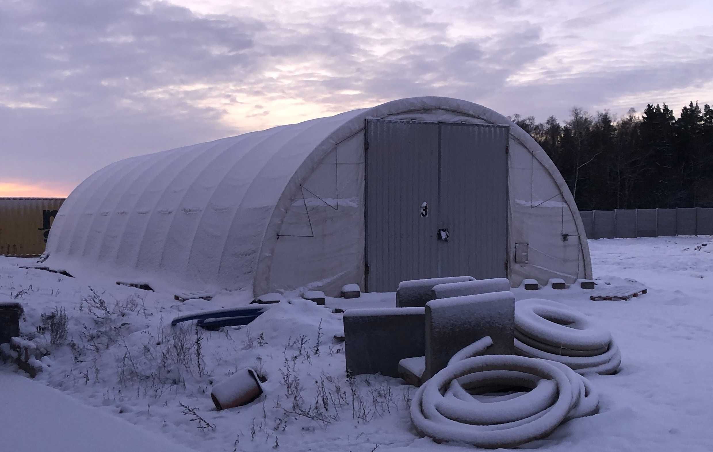 Hala namiotowa namiot łukowy 9,15x26m magazyn wiata garaż zadaszenie