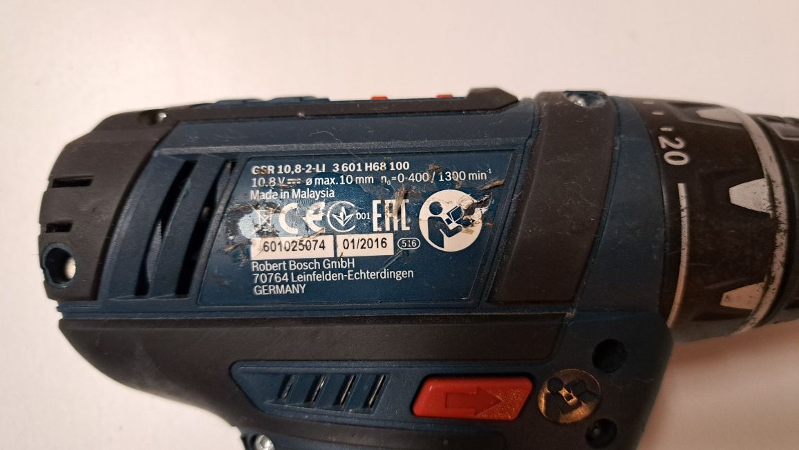 Aparafusadora BOSCH Profissional GSR 10,8-2-LI