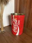Coca-Cola vintage puszka / pojemnik / beczka / stolik / pufa