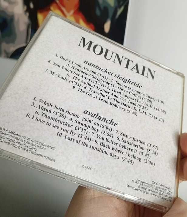 Mountain – Nantucket Sleighride / Avalanche CD