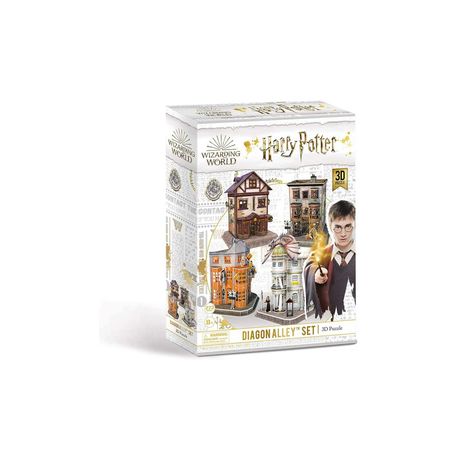 Harry Potter Puzzle 3D 273 El. Zestaw Ulica Pokątna
