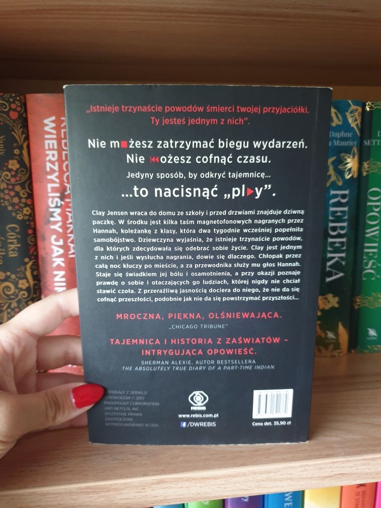 "Trzynaśnie powodów" Jay Asher