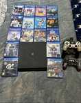 Playstation 4 como nova c/ jogos incluidos