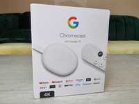 Google Chromecast 4.0 4K 4 GB GWARANCJA do grudnia 2025 OKAZJA