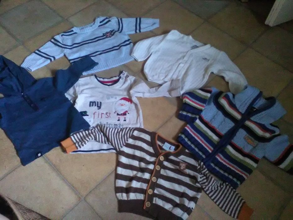 Bluzki sweterki dla niemowlaka r. 68-74
