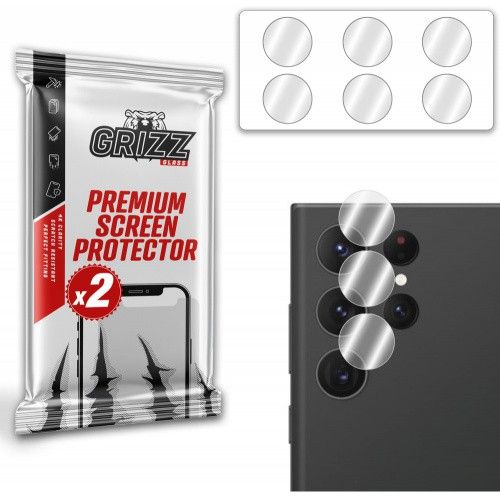 2x Szkło na aparat do Oppo Reno 8T 5G Grizz HybridGlass