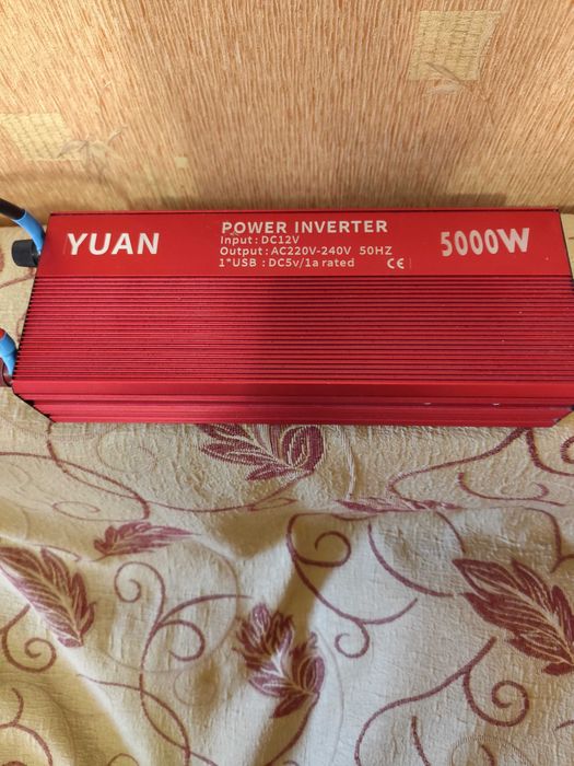 Перетворювач інвертор 12V-220V 5000W