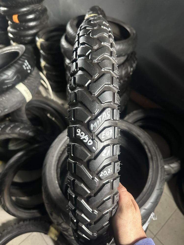 Продам колеса шини резину на мотоцикл 90/90r21 80/90-21