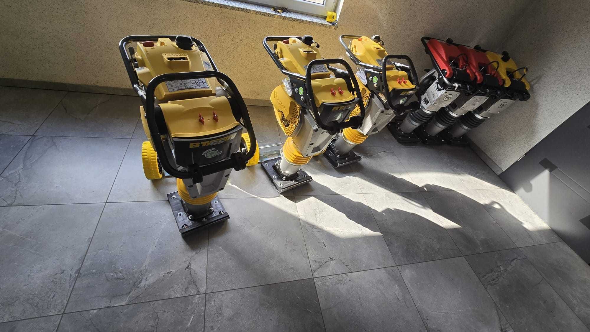Zagęszczarka stopowa skoczek Bomag BT 65 Nowy Koła transportowe gratis