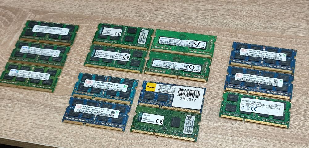 Pamięc ram do laptopów DDR3 DDR3L SO-DIMM