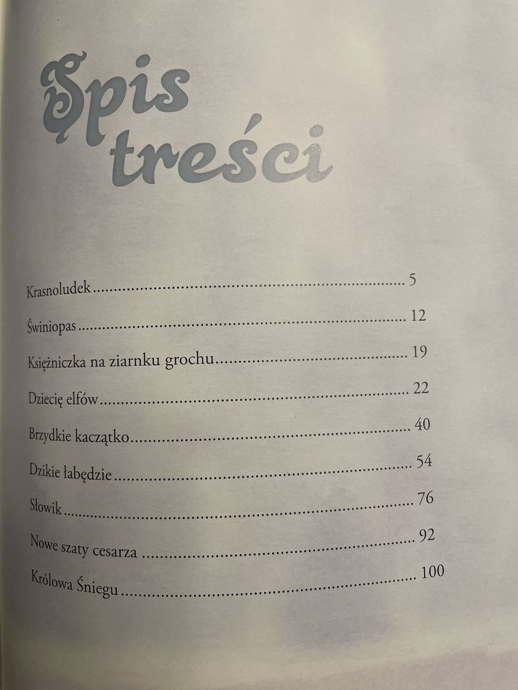 Książka dla dzieci Baśnie Braci Grimm Hans Christian Andersen