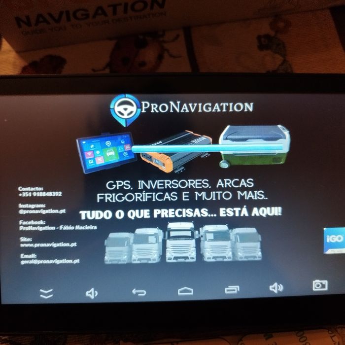 GPS profissional pesados