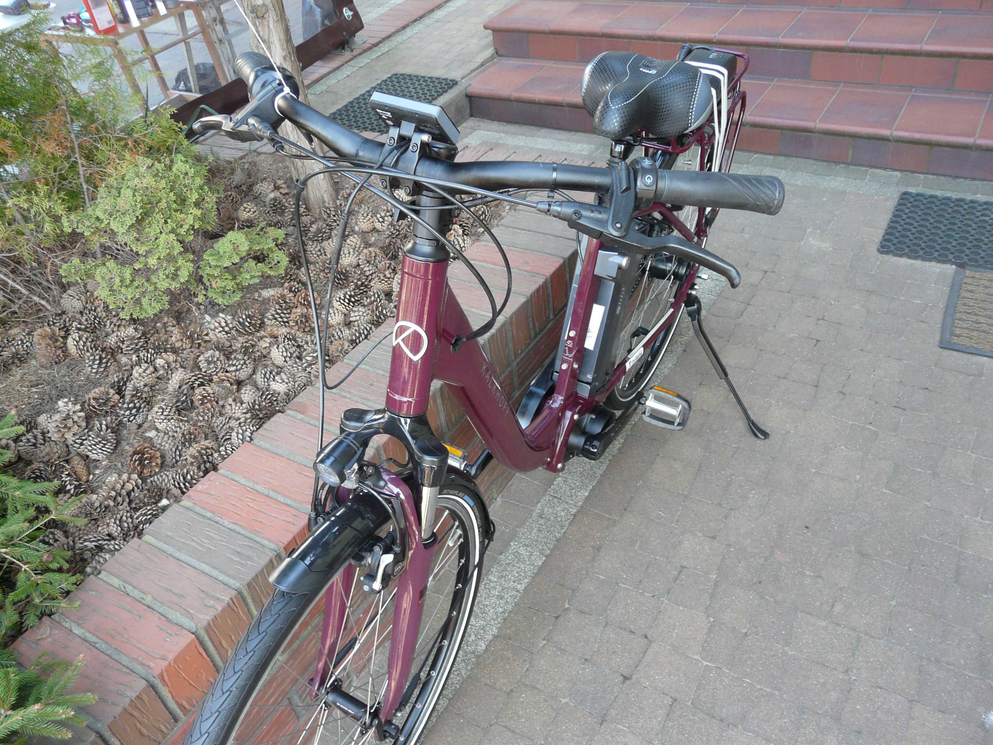 Rower elektryczny KALKHOFF Agattu Citi 28"/45,nożny, central,Germany
