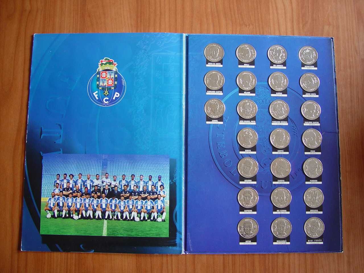 Medalhas do Benfica e Porto. Record 1998