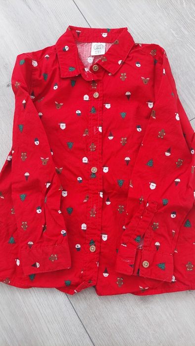 Koszula świąteczno-mikołajkowa 116