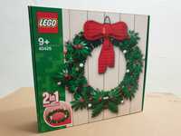 LEGO Creator 40426 Різдвяний вінок 2в1 Конструктор креатор новорічний