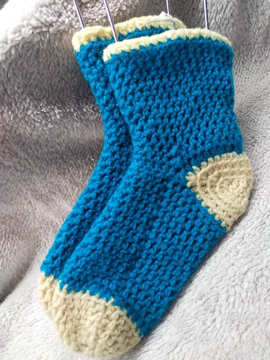 Skarpetki dziecięce skarpety wełniane rozmiar 26-28