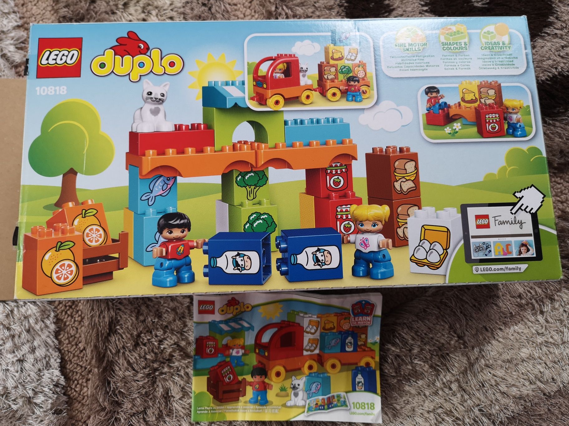 Lego duplo 10818 Moja pierwsza ciężarówka