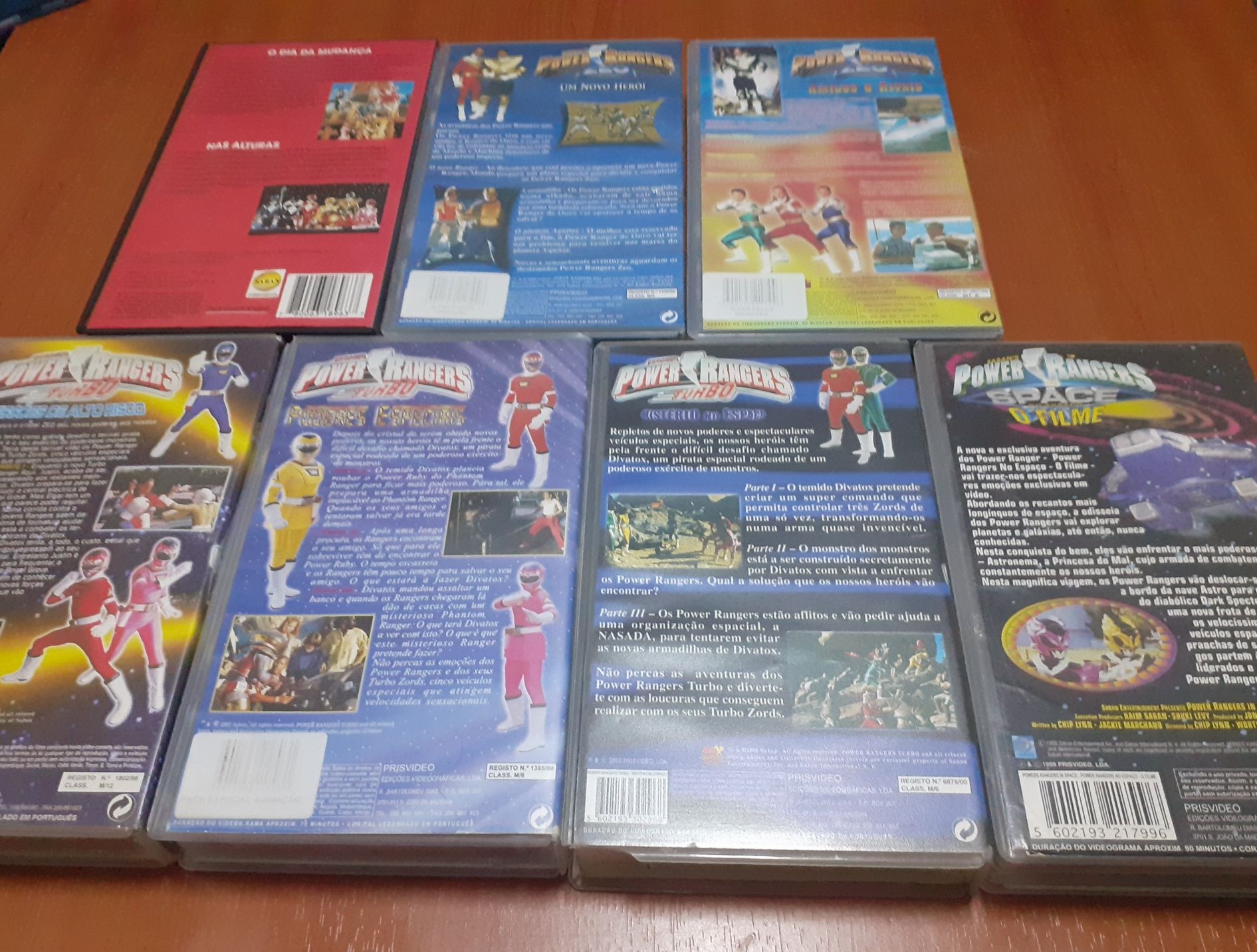 VHS: Coleção Power Rangers